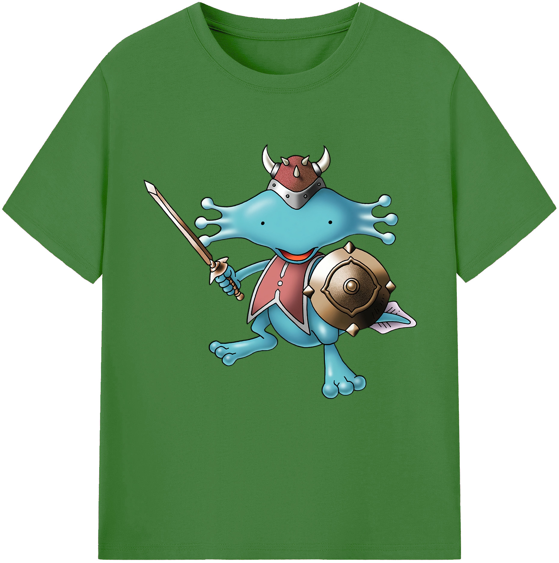 （画像用） ドラゴンクエスト Doragon Kuesuto Dragon Quest レディースカジュアルプリントTシャツ（綿100％）